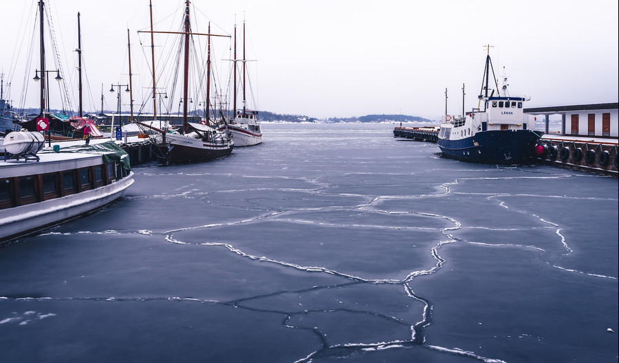 Зимняя фоточка из Осло, отчет из которого так и не вышел